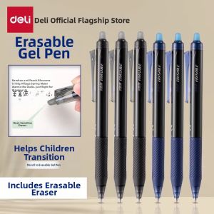 deli | Auto Retractable Erasable Pen 0.5mm