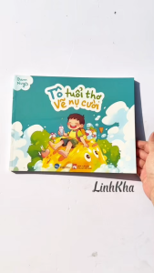 Sách tô màu - Tô tuổi thơ Vẽ nụ cười (Việt Thư)