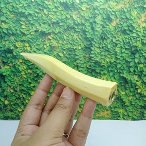 sedotan once pipa kayu kemuning gading segi enam model S A436