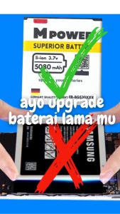 Baterai/batre DOUBLE POWER 5000 mah SAMSUNG J2 PRIME/J2 PRO/J3 2016/J5 2015/J2 CORE/A2 CORE/GRAND PREM - batu batere hp/batrai original dobel power
