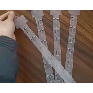 10pcs Clip Strip Display Makanan Produk Supermarket Snack Hanging Strip