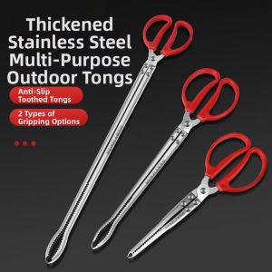 LUTUMEI | Trash Retrieval Pincer Stainless Steel Long