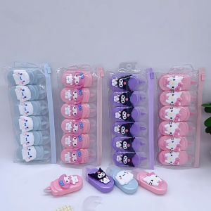 ชุดเทปลบคำผิด Sanrio Kuromi สุดน่ารัก สำหรับนักเรียนชั้นประถมศึกษา พร้อมเทปลบคำผิดขนาดเล็ก เทปลบคำผิด เทปแก้ไขข้อผิดพลาด