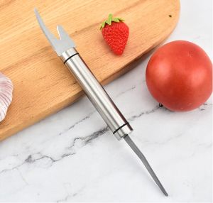 Dụng Cụ Lột Vỏ Tôm / Hải Sản Lấy Chỉ Tôm Kèm Dao Làm Lòng Gà Vịt Mổ Cá Cạo Vảy Đa Năng