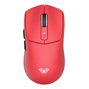 AULA | Chuột không dây AULA SC580 3 Chế Độ (Bluetooth/2.4G/Có Dây) Mắt đọc 12000 DPI Siêu nhẹ 81.9g Dùng cho Gaming và Văn Phòng