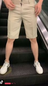 Celana Pendek Chino / Celana Pendek Pria Bahan Melar / Celana Pendek Distro Jumbo Pria Dewasa