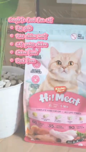 Kitchen Flavor Hi!Meat Himeat cat All Life Stage 13kg makanan kucing