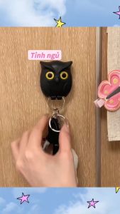 Móc Treo Chìa Khóa Gắn Tường Hình Chim Cú Mèo Kute