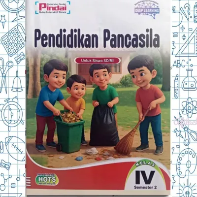 Buku LKS PINDAI Kelas 4 SD/MI Semester 1 dan 2 PAI Pendidikan Pancasila IPAS Bahasa Indonesia Matematika PJOK Bahasa Inggris Seni Rupa Seni Musik Seni Tari Seni Teater Kurikulum Merdeka