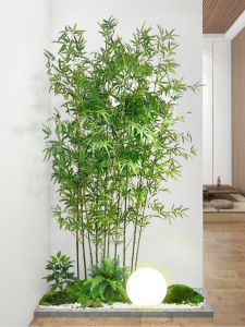 High-End Luxurious Decorative Artificial Bamboo Plant
