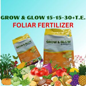 GROW & GLOW 15-15-30 FOLIAR FERTILIZER