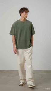 Áo Thun Oversized Vintage Giặt Mài Phong Cách Hip Hop Punk Đường Phố Chất Liệu Cotton Tay Ngắn Dành Cho Nam Và Nữ Kiểu Harajuku
