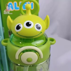 Botol Minum Sedotan 3D Tritan SANRIO DISNEY 650ml Karakter Melody Ultraman Lotso BPA FREE