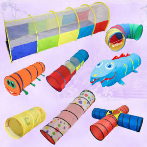 Childrens Tent Oversized Game House Portable Magic Baby Toy Room a Facility for Children to Bore Tube Climbing Tube/Sunshine Crawl Tunnel