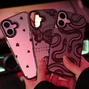 Colorful Graffiti Painting Phone Case For iPhone 17 Pro Max 16 15 14 13 11 12 8 7 Plus XR XS Air 17promax Shockproof Cover Funda