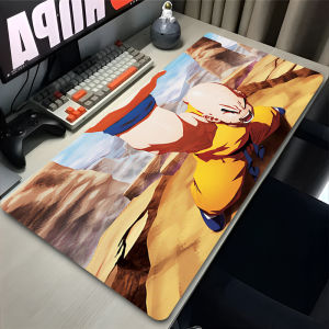 Bandai | Large XXL Gaming Mouse Pad Dragon Ball Krillin Gamer Desk Mat Anime Computer Desk Mat Laptop DBZ Popular Mousepad For Best Gift