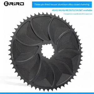 RIRO 3-Bolts Direct Mount Bicycle Chainring Road Bike Narrow Wide Chainwheel 1mm Offset Road Gravel Bike Sprocket Crown for SRAM