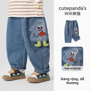 CUTEPANDAS | Quần Jeans 3D Mới Cho Mùa Xuân