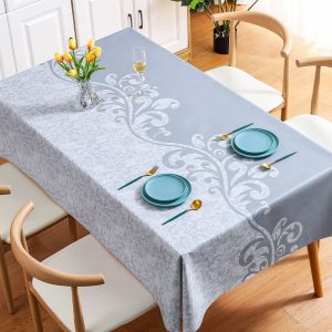 ZHUYUEGE | Waterproof Oil-Resistant No-Wash Dining Tablecloth PVC Plastic Rectangular