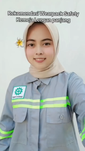 Kemeja Safety First K3 Pria Dan Wanita Terbaru 2025 Bahan American Drill Tr Tebal Qualitas Premium Model Stylish Basic Korean Style | Kemeja Safety Keamanan Kerja Proyek Umum Best Seller Motif List Hijau Ukuran Jumbo S | L | M | XL | XXL | XXXL