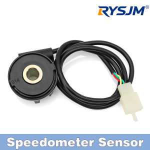 RYSJM | Universal Motorcycle Odometer Sensor Wire for 12V Digital Motor Speed Meter 3-Pin Tachometer Cable Sensor Matal Mileage Assembly