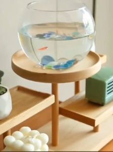 Desk Organizer Rack Stall Display Wooden Display Rack Rak Kayu Pallet Rak Display Mainan Ladder Rack Wood 展示架子 木質置物架