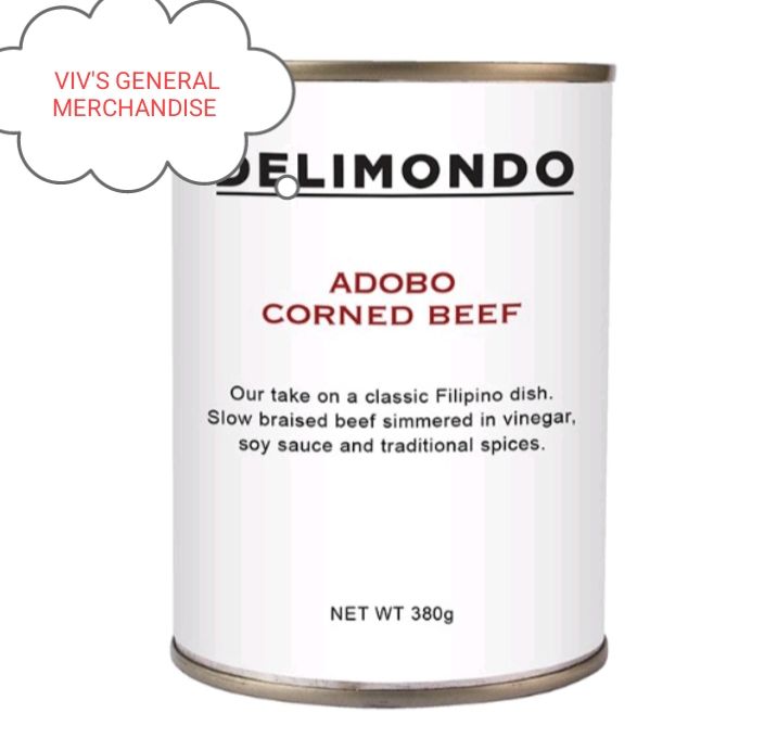 Delimondo Adobo Corned Beef ( 380g ) Lazada PH