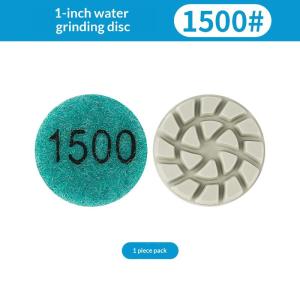 EELHOE | 1 Inch Diamond Wet Polishing Pad Water Saving Mini Grinding Disc for Jade Marble Stone Small Craft Batch Processing