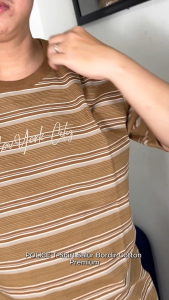 POLICE T-Shirt Salur Bordir Cotton Premium Pria 33009