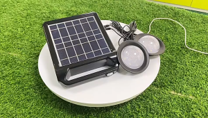 Portable Solar Power Generation SystemMulti-Functional Emergency Device WithUSBAndLightingFunctions