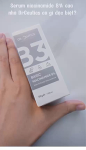 Serum Dưỡng Da DrCeutics BASIC Niacinamide 8% - Làm Mờ Thâm Sáng Da Cao Cấp