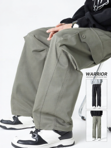 Warrior | Mens Spring Casual Wide-leg Outdoor Trousers