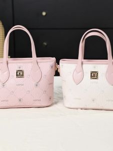 Disney Lotso Strawberry Bear Slant Bag Tote Túi xách hai túi nữ phổ quát pu da đơn vai túi xách Tote túi xách thời trang 100 chiếc túi vai đơn thiết kế túi tote nhỏ