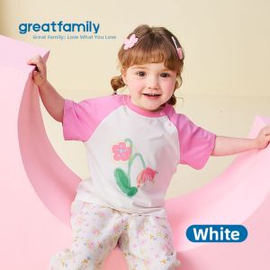Great Family | Girl Short Sleeve T-shirt Comfortable and Breathable