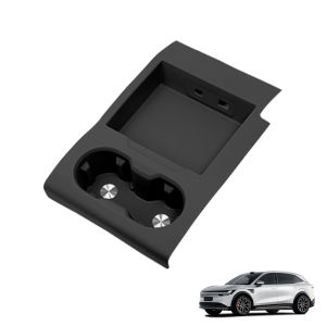 Smabee for Zeekr 7X 2WD RWD 2026+ Screenless Version Silicone Car 2rd Second Row Full Wrapped Armrest Storage Mat Cup Holder