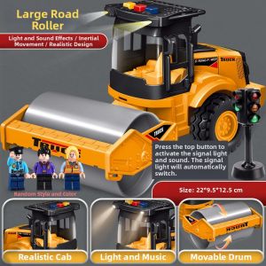 HUPINXIAN | Large Construction Roller Toy Car