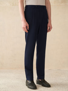 No Fading Machine Washable Mens Business Trousers
