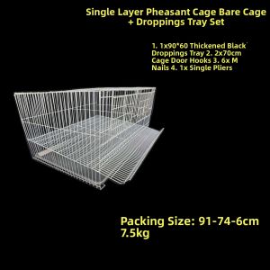 Stackable Breeding Cage for Quail Eggs High-Quality Production
