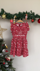 LEWIS EMMA - Celeste Dress (2-14 Tahun) Dress Anak Perempuan Tanpa Lengan