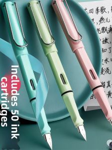 Ergonomic Writing Correction Pen Set Fine Nib