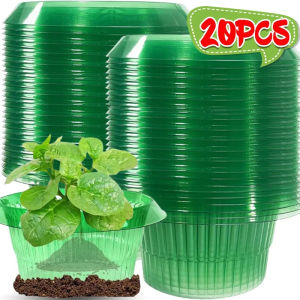 【XZxinzhan】20/1Pcs Plant Garden Protective Cover Snail Collar Slug Flower Pot Guard Protectors Reusable Agricultural Plant Guard From Insects