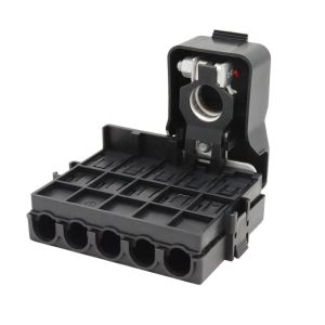 Hộp Cầu Chì Ắc Quy Ô Tô 5 Ngã ANG Sang ANS MIDI Loại Vặn Vít Nhựa 12V-36V Phụ Kiện Xe Hơi Với 5 Đầu Ra Cầu Chì MIDI & 1 Đầu Vào Cầu Chì MEGA