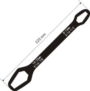 3-22mm Universal Torx Wrench Self-tightening Adjustable Glasses Wrench Board Double-head Torx Spanner Hand Tools for Factory
