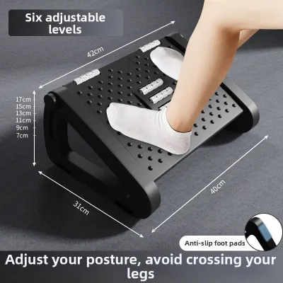 Office Adjustable Detachable Foot Rest Pedestal