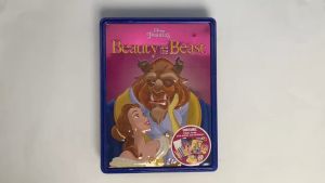Disney Beauty & the Beast Happy Tin for Kids With 3 Books Colouring Pens Poster and Stickers
