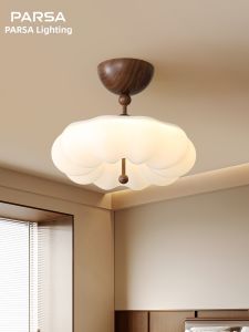 PARSA | Retro Creamy Style Cloud Full Spectrum Eye Protection Ceiling Light