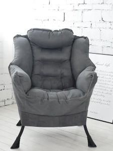 โซฟา FH ห้องนอนโวฟา เดี่ยวแบบเรียบง่าย ขานดเล็กเก้าอี้ โซฟา 1 สมาชิก สนุกๆ สร้างสรรค์ และอาร์เมอร์ สร้างสรรค์ โซฟา 1 ที่นั่ง และ 1 พักผ่อน