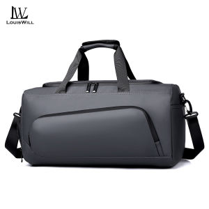 LouisWill Mens Fitness Bag Sports Bag Fashion Luggage Bag Outdoor Sports Bag Handbag Sling Bag Gym Fashion Men Women Travel Bag Portable Travel Yoga Swimming Fitness Bag