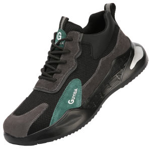GUYISA | Breathable Lightweight Durable Smash-proof Puncture-resistant Insulated Work Safety Shoes