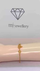 MJ Jewellery Gold Love Abacus Bracelet T22  375 Gold & 916 Gold